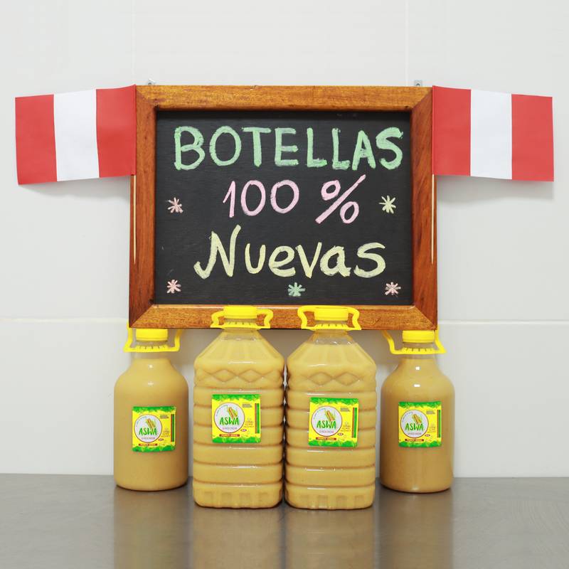 Botellas 100% nuevas